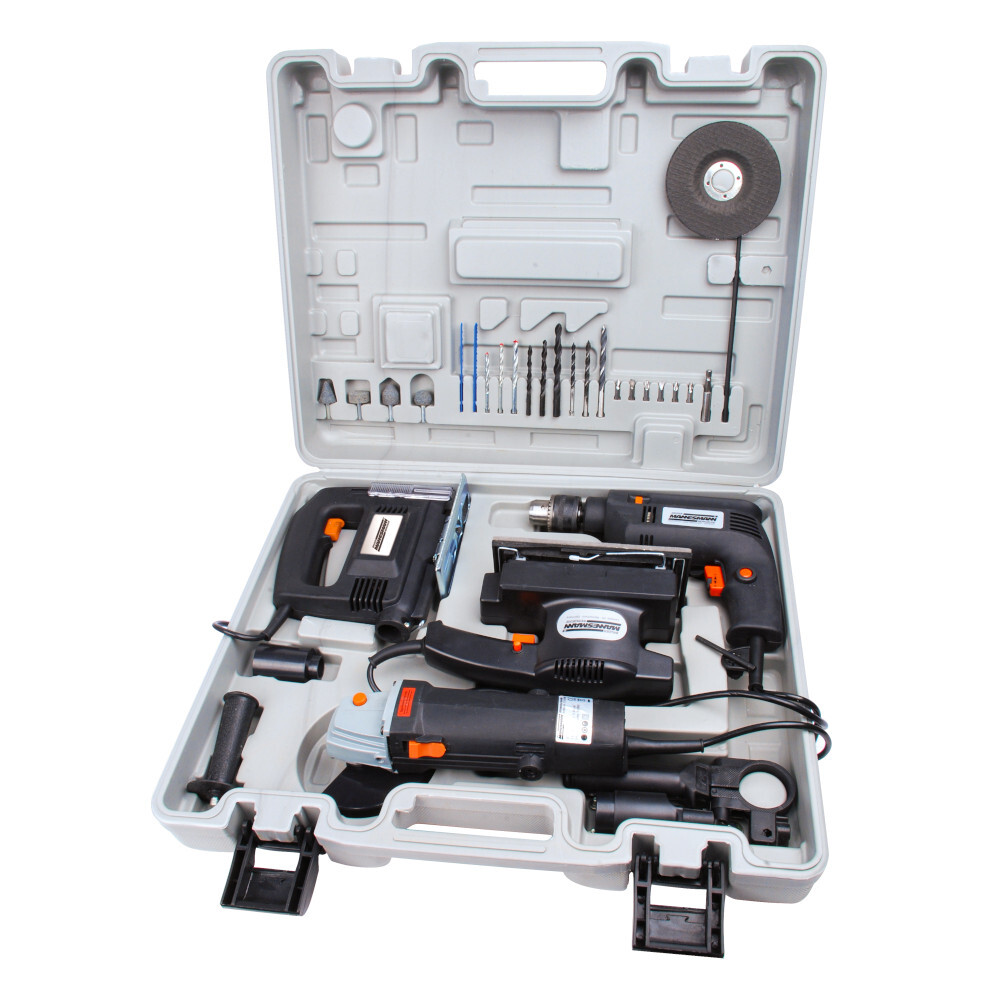 4-teilig Elektrogerätesatz mit Zubehör - B-Ware image number 1
