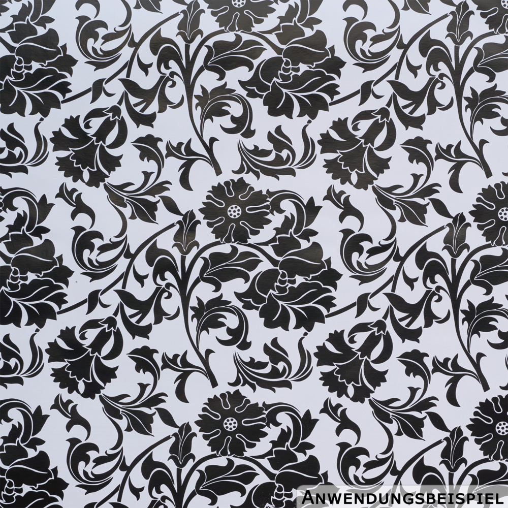 Klebefolie 200x45cm Ornament Barock Dekofolie Selbstklebefolie M&ouml;belfolie image number 1