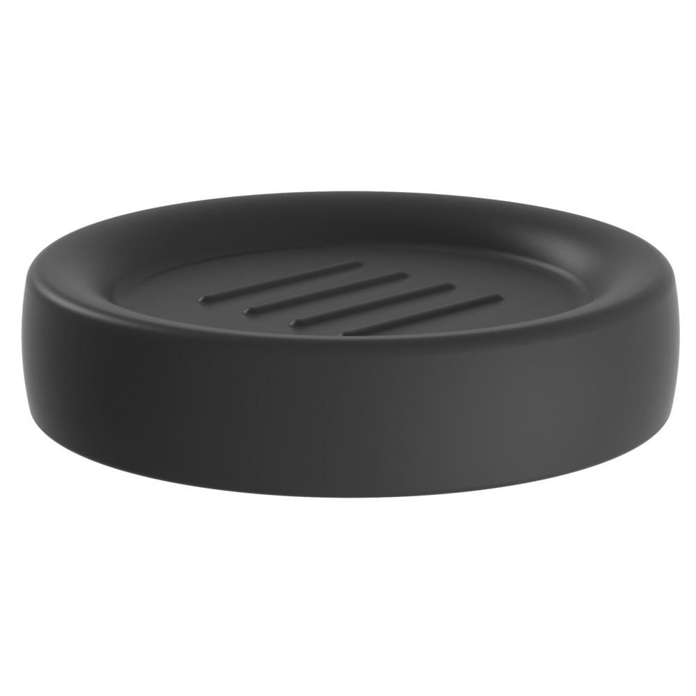 Seifenablage Schwarz matt