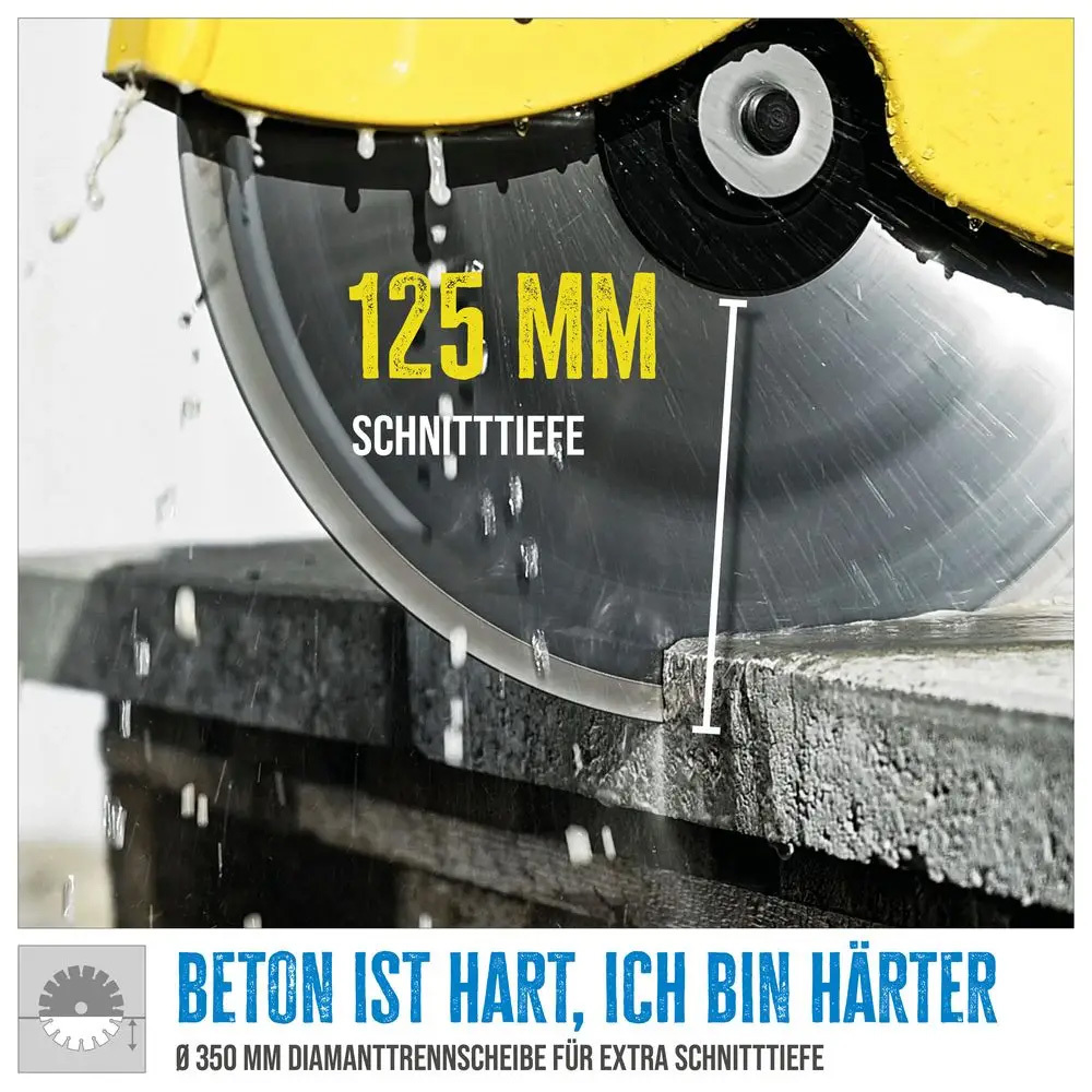 Güde® Betontrennschneider GBTS 350.1 mit 3,9 PS image number 6