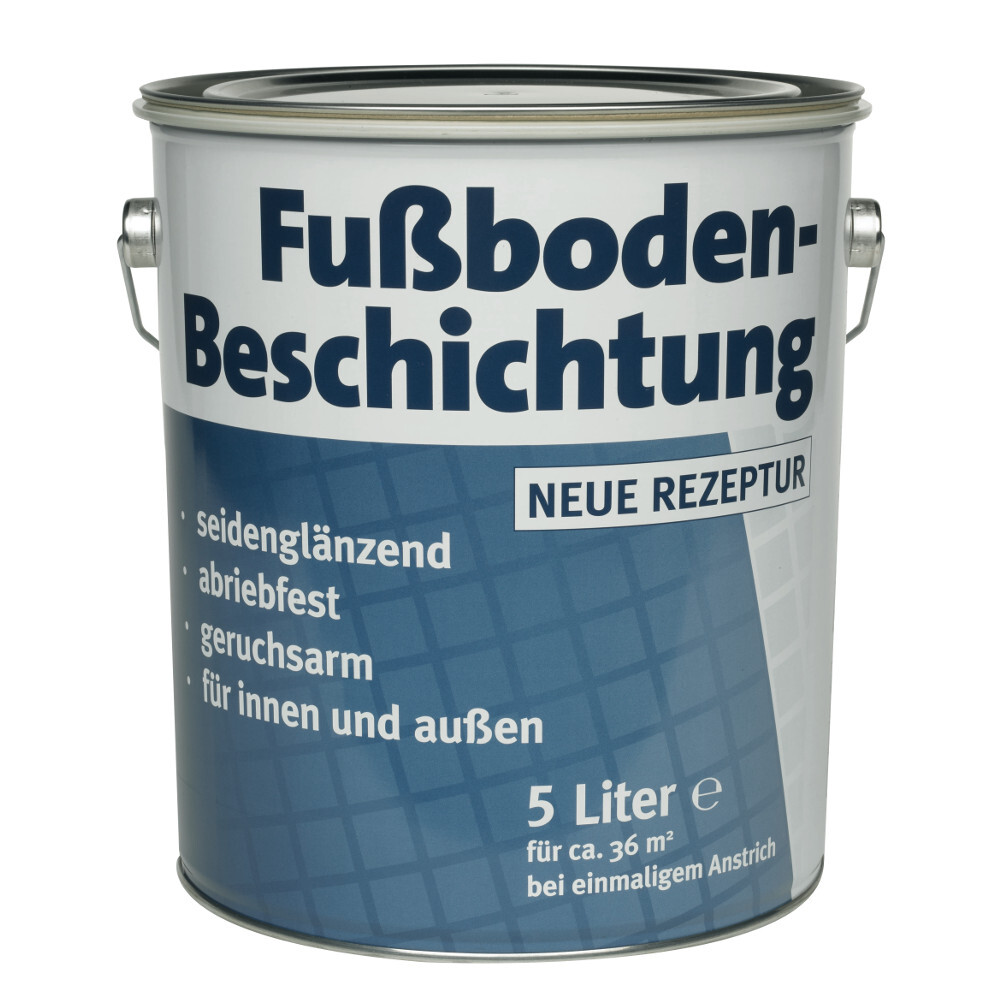 Fußbodenbeschichtung kieselgrau für ca. 36 m² image number 0