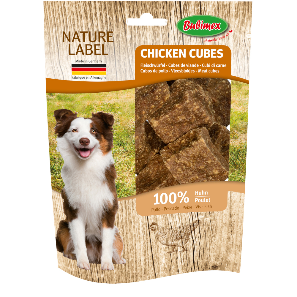 Hunde-Leckerli "Chicken Cubes" 100 % Huhn, 150 g
