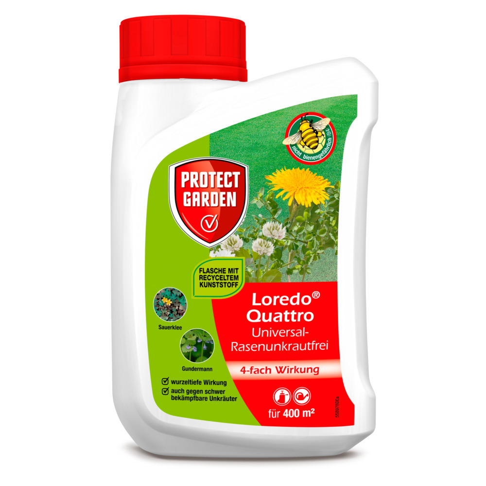  Protect Garden® Loredo® Quattro Universal-Rasenunkrautfrei 400 ml