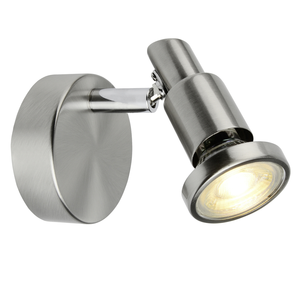 LED-Wandspot Ryan 1-flammig Eisen/Chrom inkluive LED image number 1