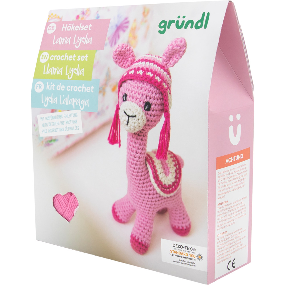 Häkeltier DIY-Set Lama Lydia