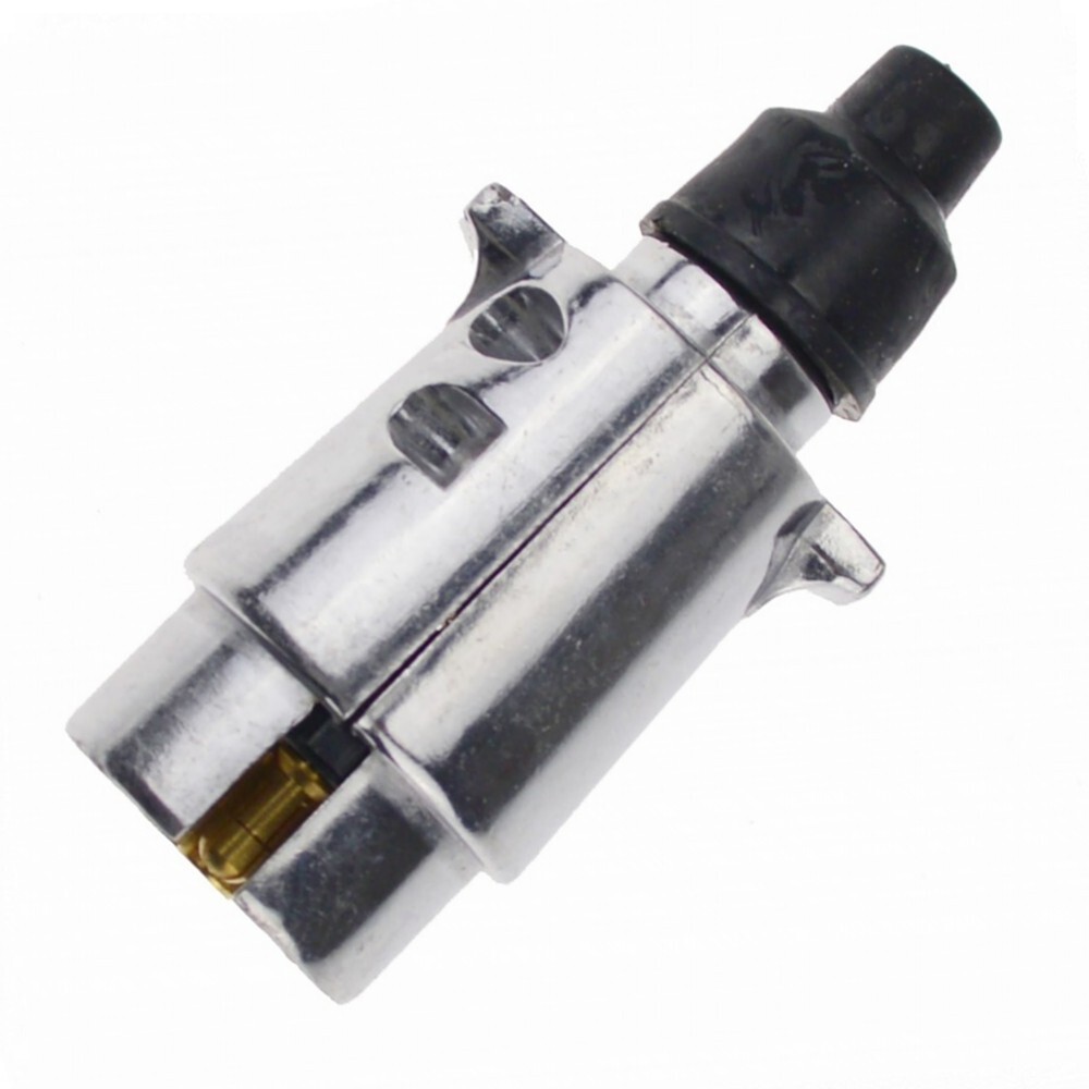 Anhängerstecker 12 Volt 7-polig aus Metall