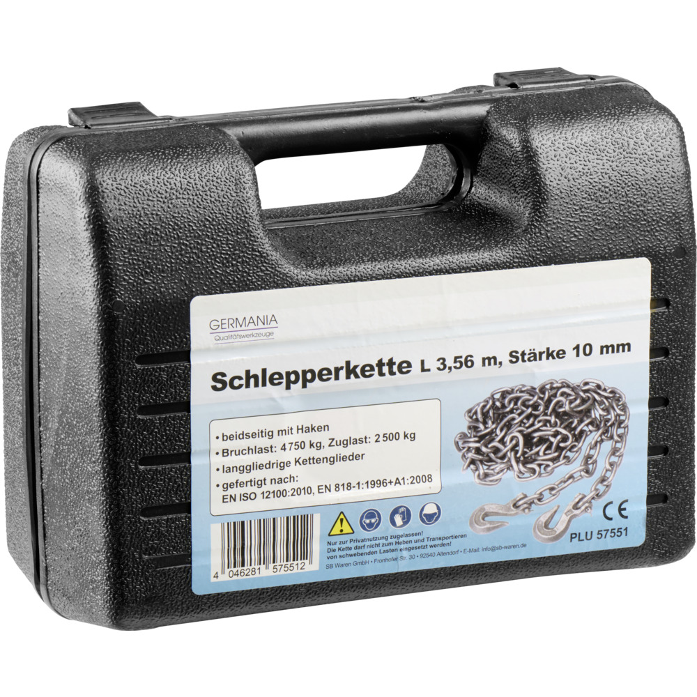 GERMANIA® Schlepperkette Stahl 3,56m x 10 mm image number 1