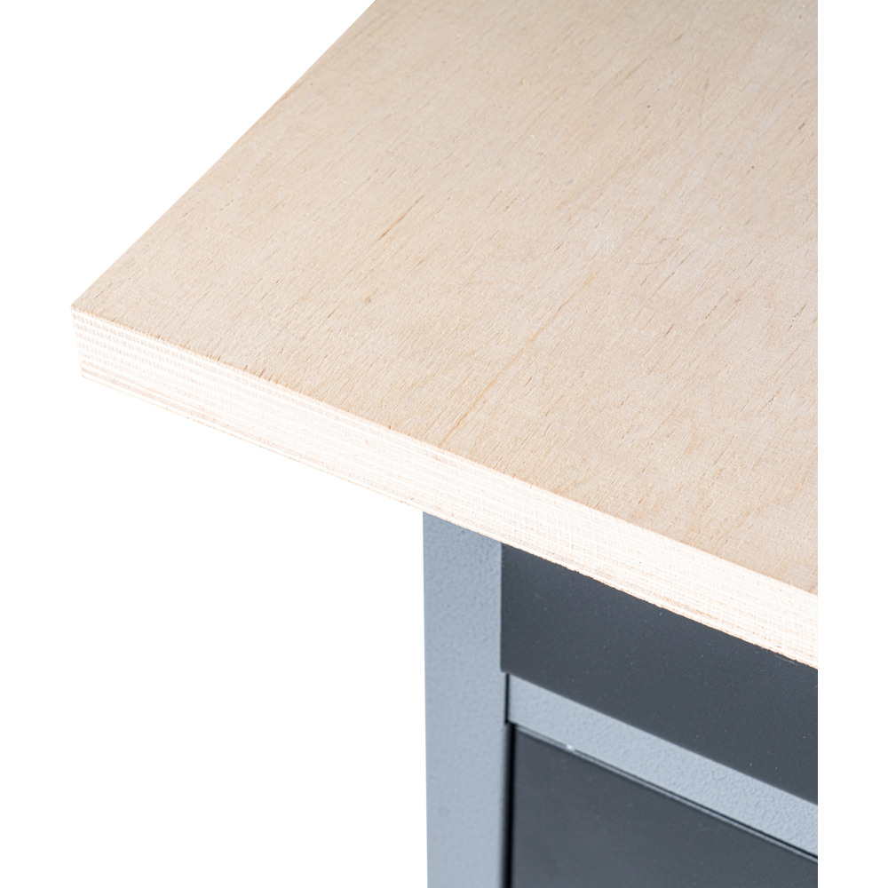 GERMANIA® Werkbank mit 6 Schubladen und Holz-Arbeitsplatte image number 4
