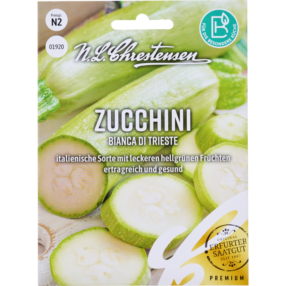 Saatgut Zucchini Bianca di Trieste image number 0