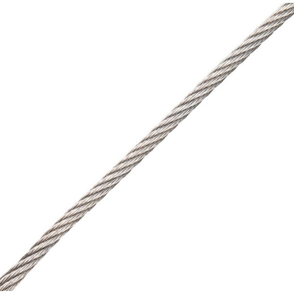 PVC-ummanteltes Stahldrahtseil, Typ 6 x 7 (2 auf 3 mm), Meterware image number 0
