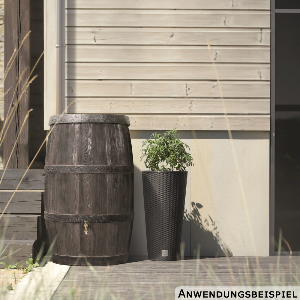 Prosperplast Regenfass "Burgund" 500 Liter dunkelbraun image number 2