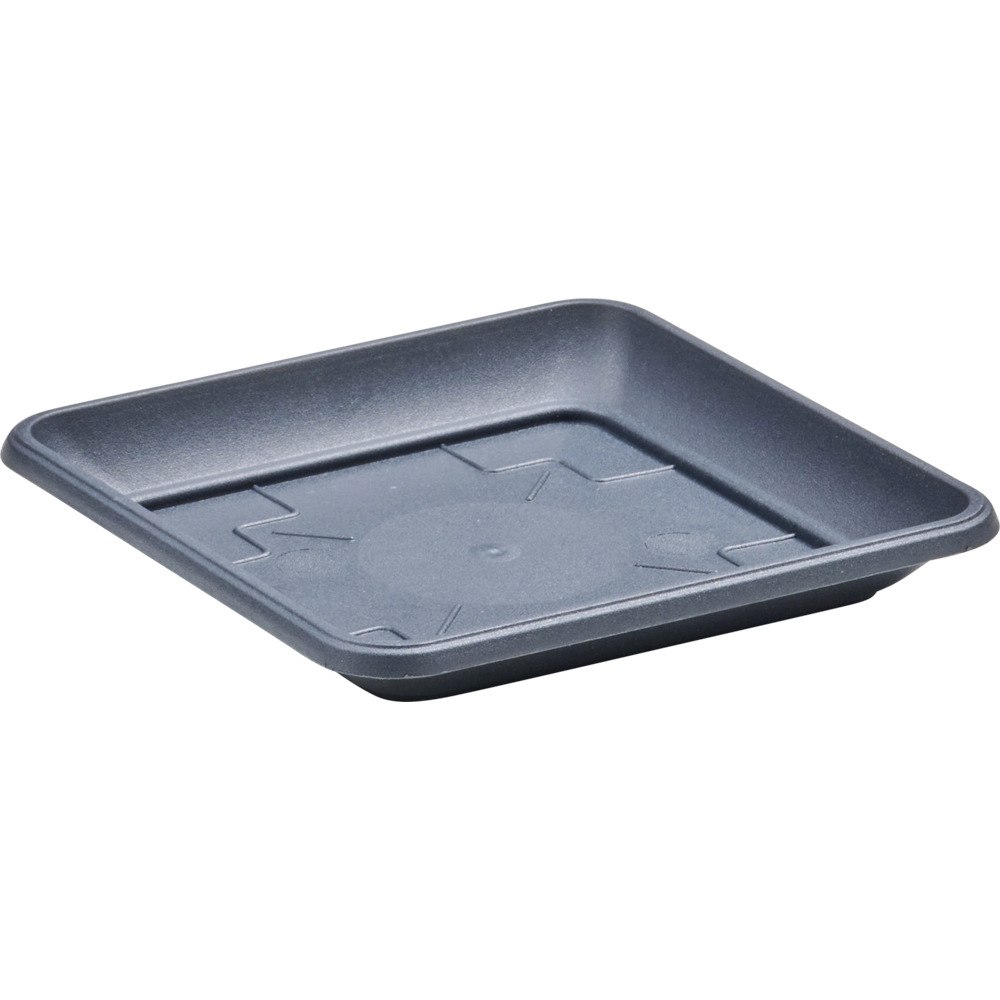Prosperplast Untersetzer Terra eckig 14 x 14 cm in Anthrazit