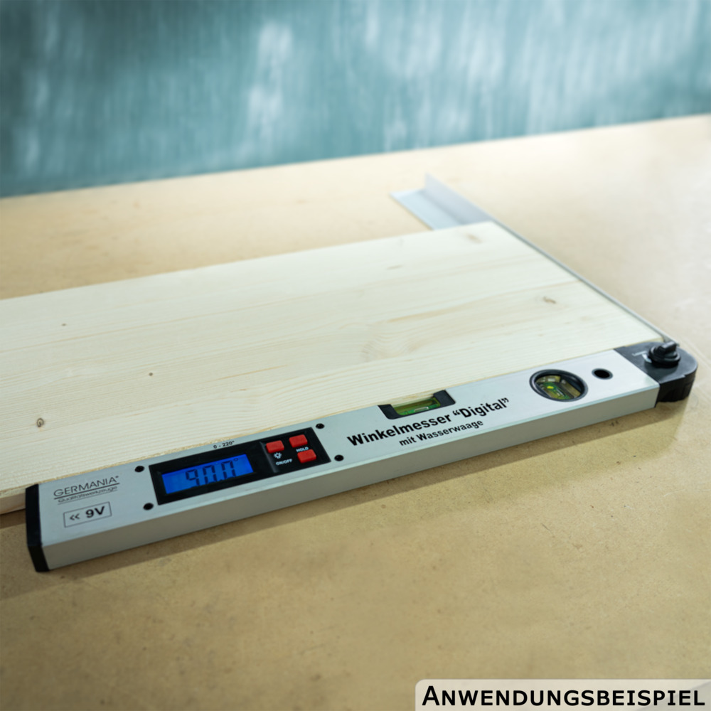 Digitaler LCD Winkelmesser 450mm Wasserwaage Gradmesser Schmiege image number 6