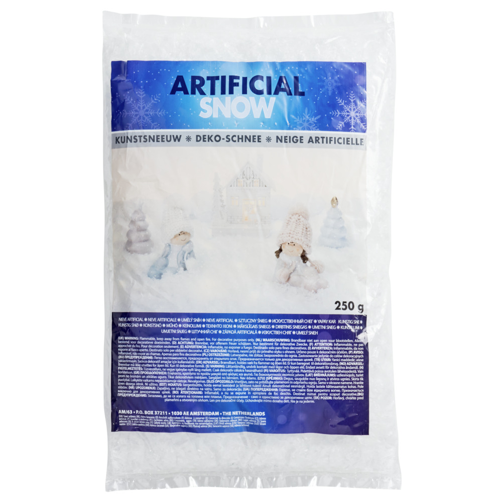 Streuschnee 250 g im Beutel