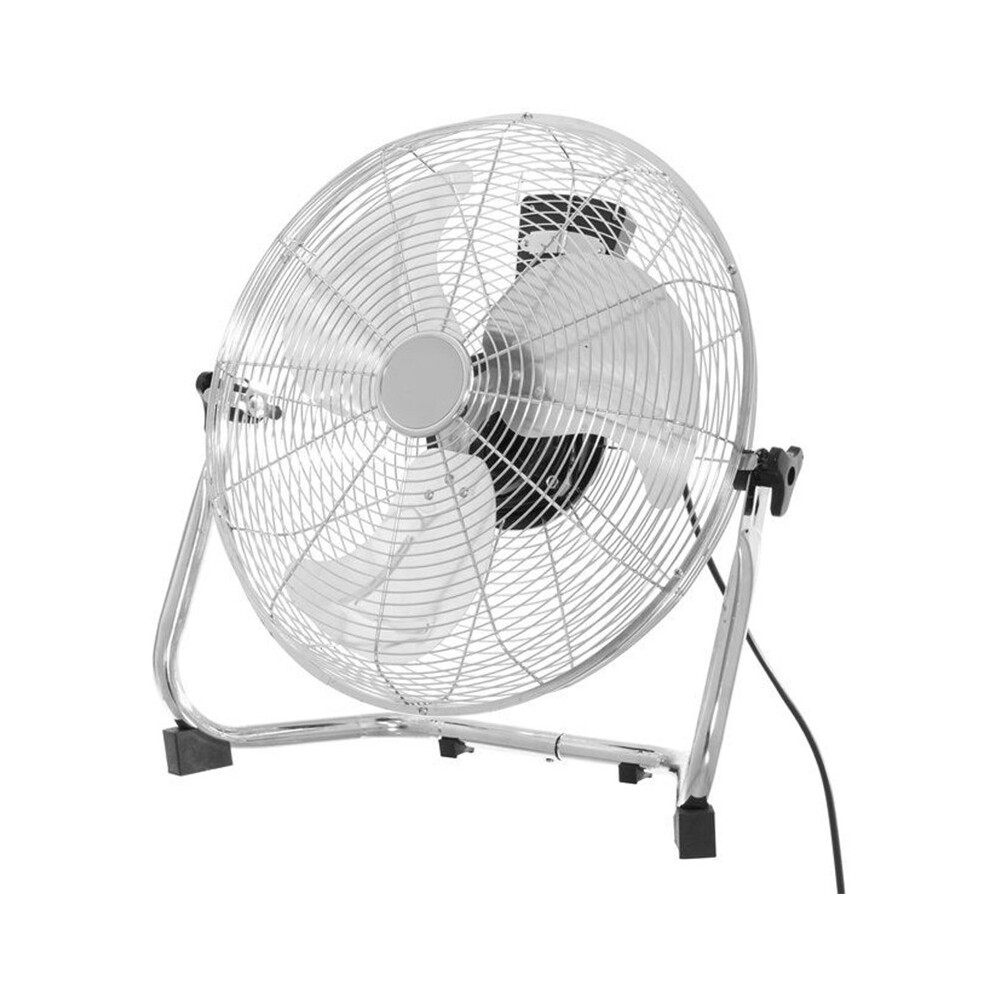 Bodenventilator 90 W, 40 cm, silber
