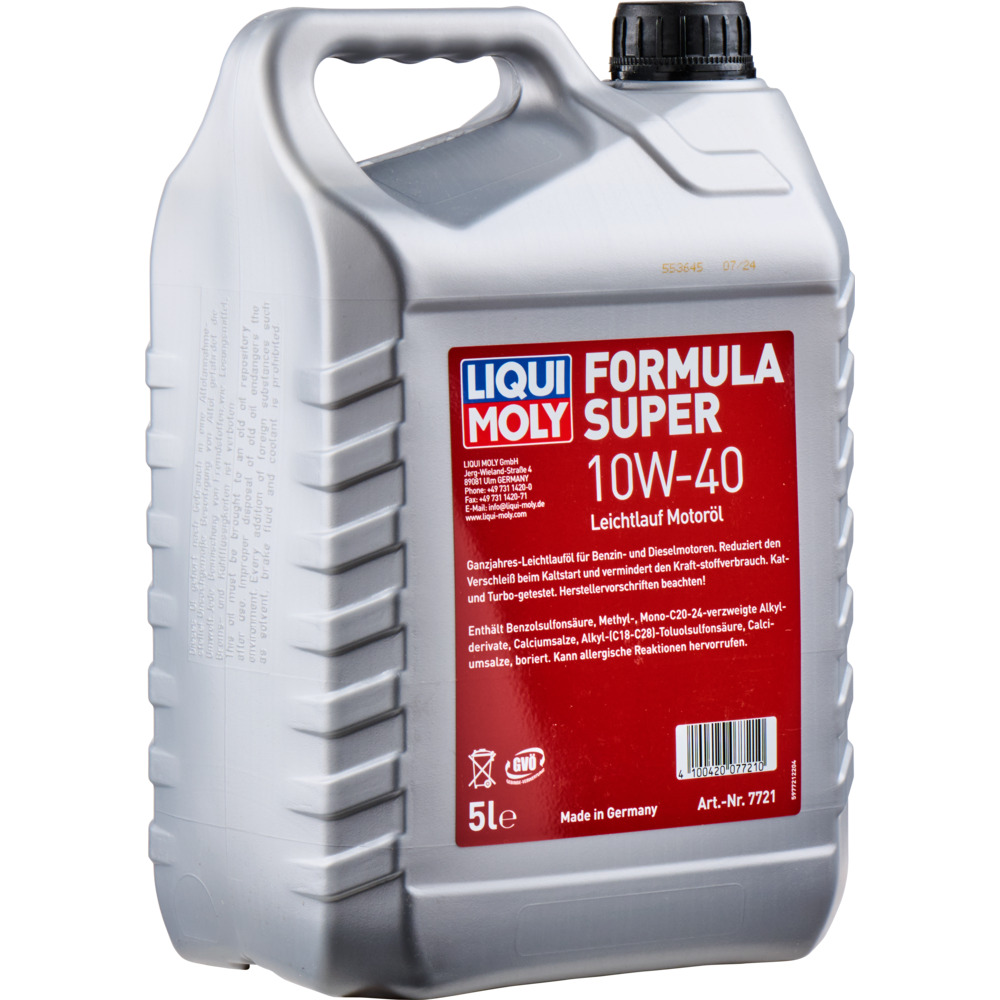 LIQUI MOLY 5L Formula Super 10W-40 für Otto- und Dieselmotoren image number 1