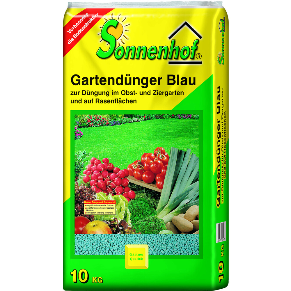 Gartend&uuml;nger Blau 10 kg Volld&uuml;nger image number 0