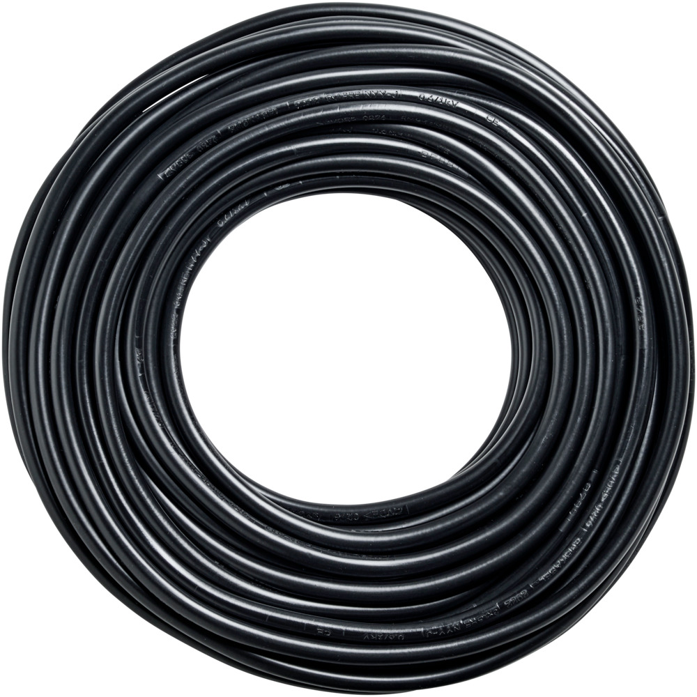 Erdkabel 3x1,5mm² schwarz 25m PVC ummantelt image number 2