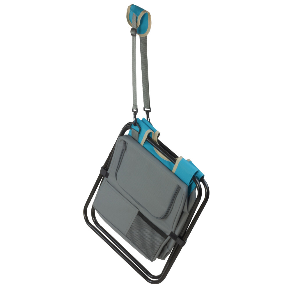 Klapphocker mit Metallgestell und Kühltasche in verschiedenen Farben image number 6