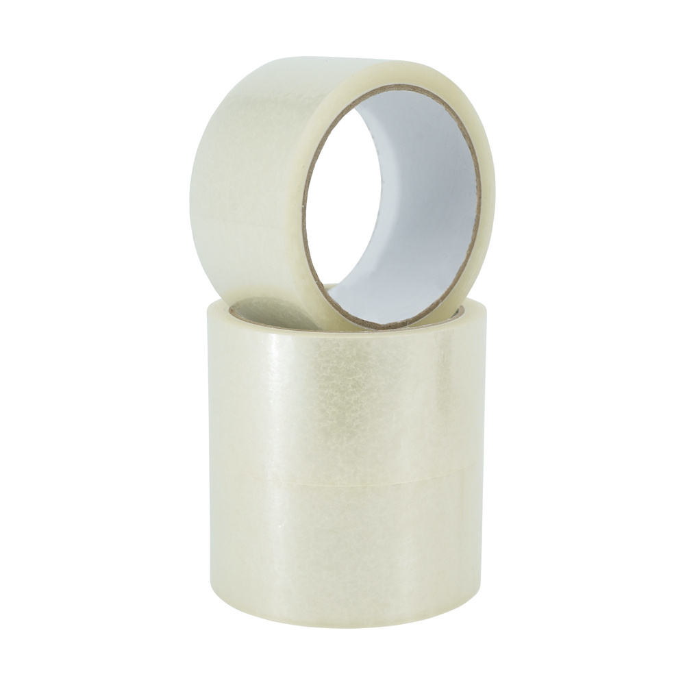 Packband 3 Stück im Set zu je 48 mm x 66 m, transparent