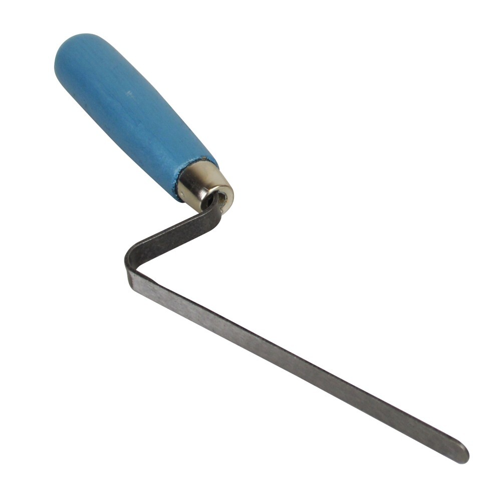 Fugenkelle 10 mm Stahl mit Holzgriff