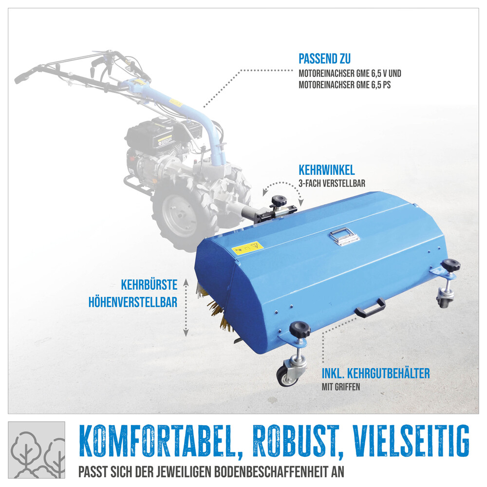 Güde® Motoreinachser GME 6,5 V Komplettset image number 17