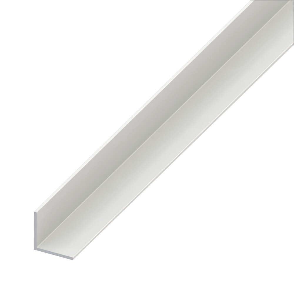 Winkelprofil gleichschenklig 200 x 3 cm aus Hart-PVC in weiß image number 0