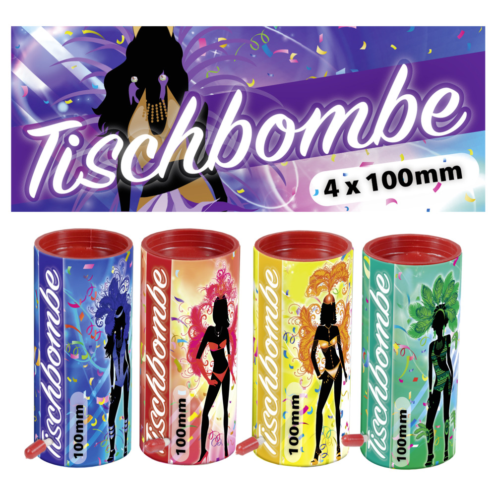 Tablebomb Tischbomben 4-er Pack image number 0