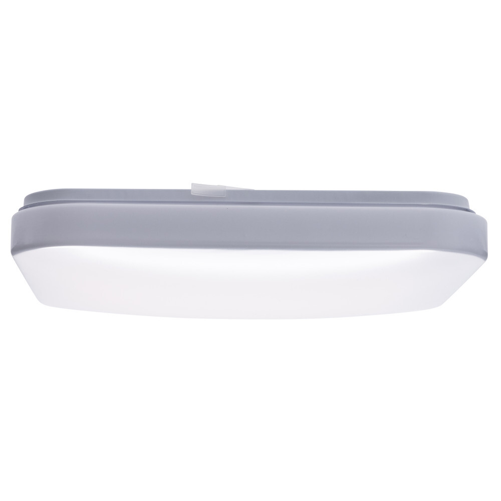 DECOPRO LED-Deckenleuchte eckig neutralweiß mit Bewegungsmelder