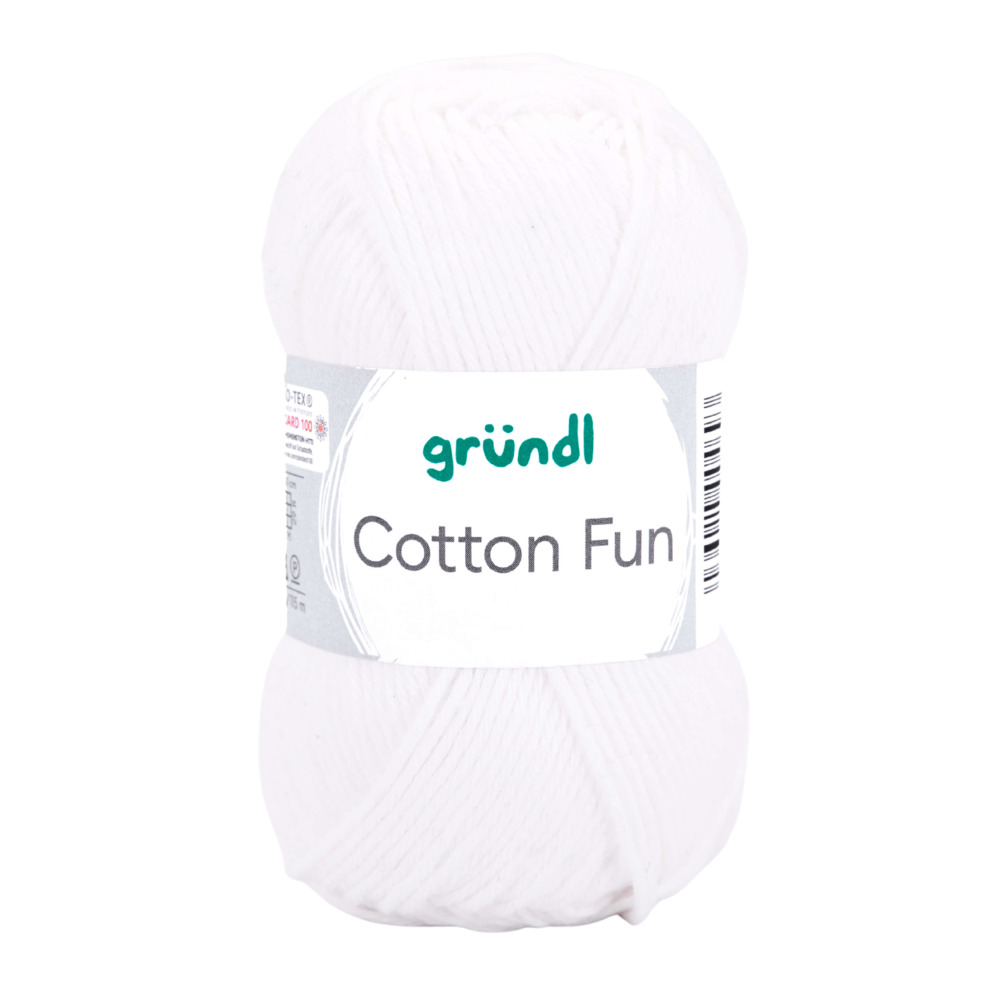Cotton Fun 50 g Weiß