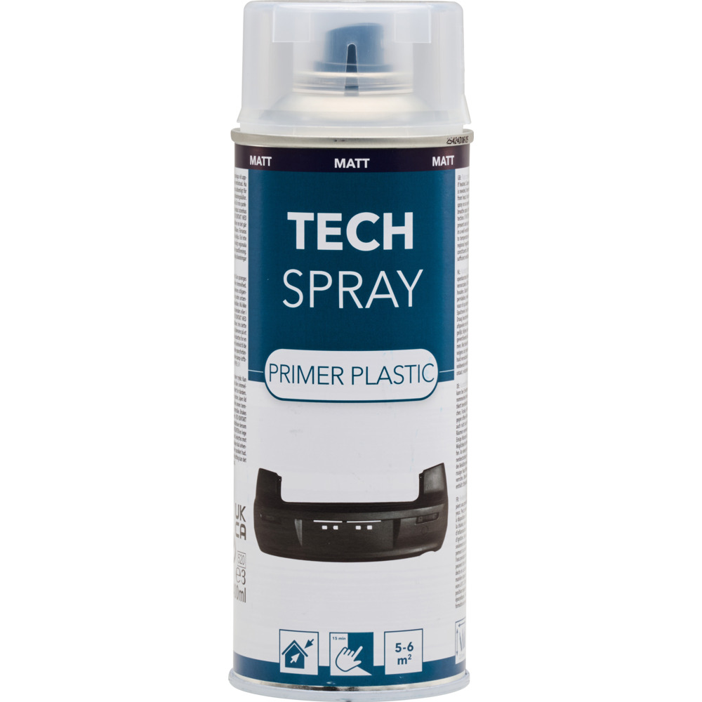 Tech Spray Plastik Primer 400 ml in matt image number 0