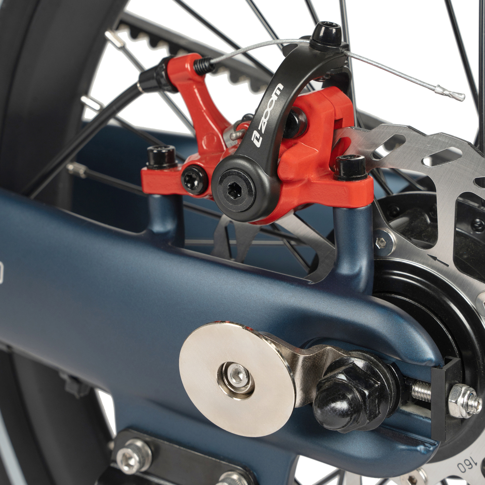 maxtron Falt-E-Bike "Smart 30" 20" blau-schwarz image number 4