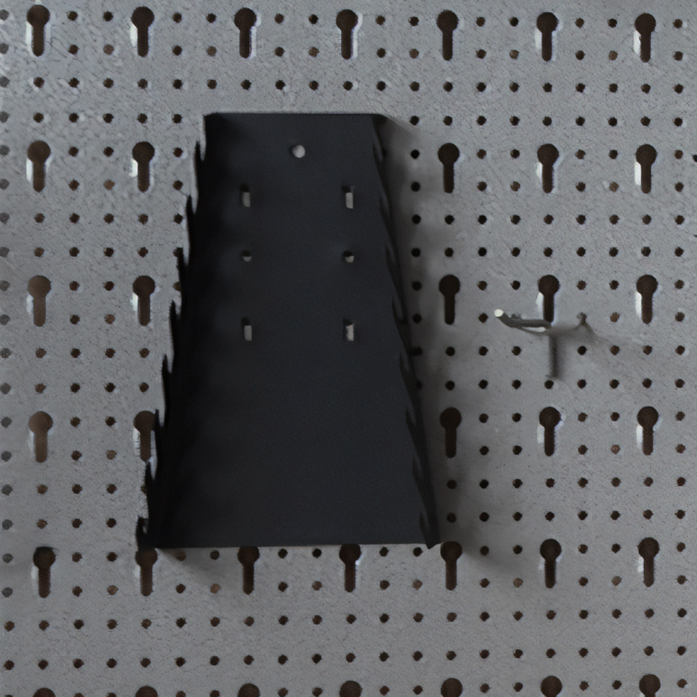 GERMANIA® Lochwand 3-teilig mit Hakensortiment aus Stahlblech image number 1
