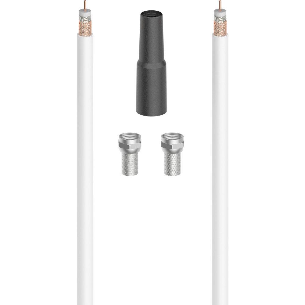 SAT-Anschluss-Kit "Digital" 90dB 10m