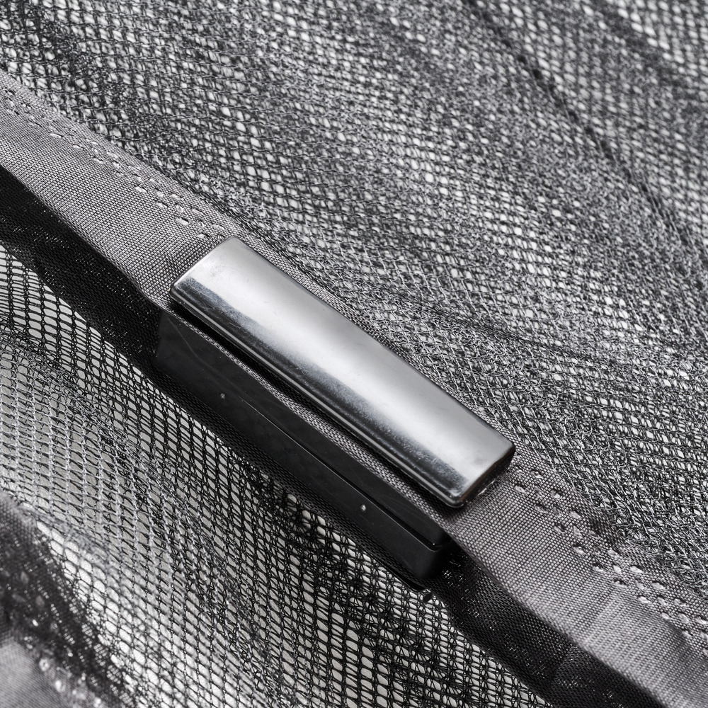 Fliegenvorhang Magnet für Türen 100 x 210 cm schwarz image number 3