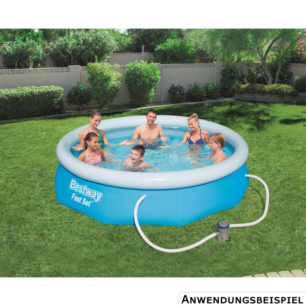 Bestway® Fast Set™ Pool Ø 305 x 76 cm blau image number 4