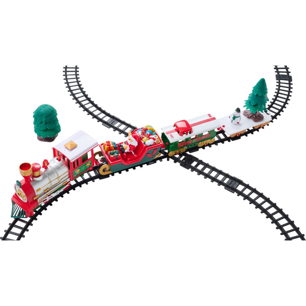 Weihnachtszug-Set mit Licht und Musik 22-teilig image number 2