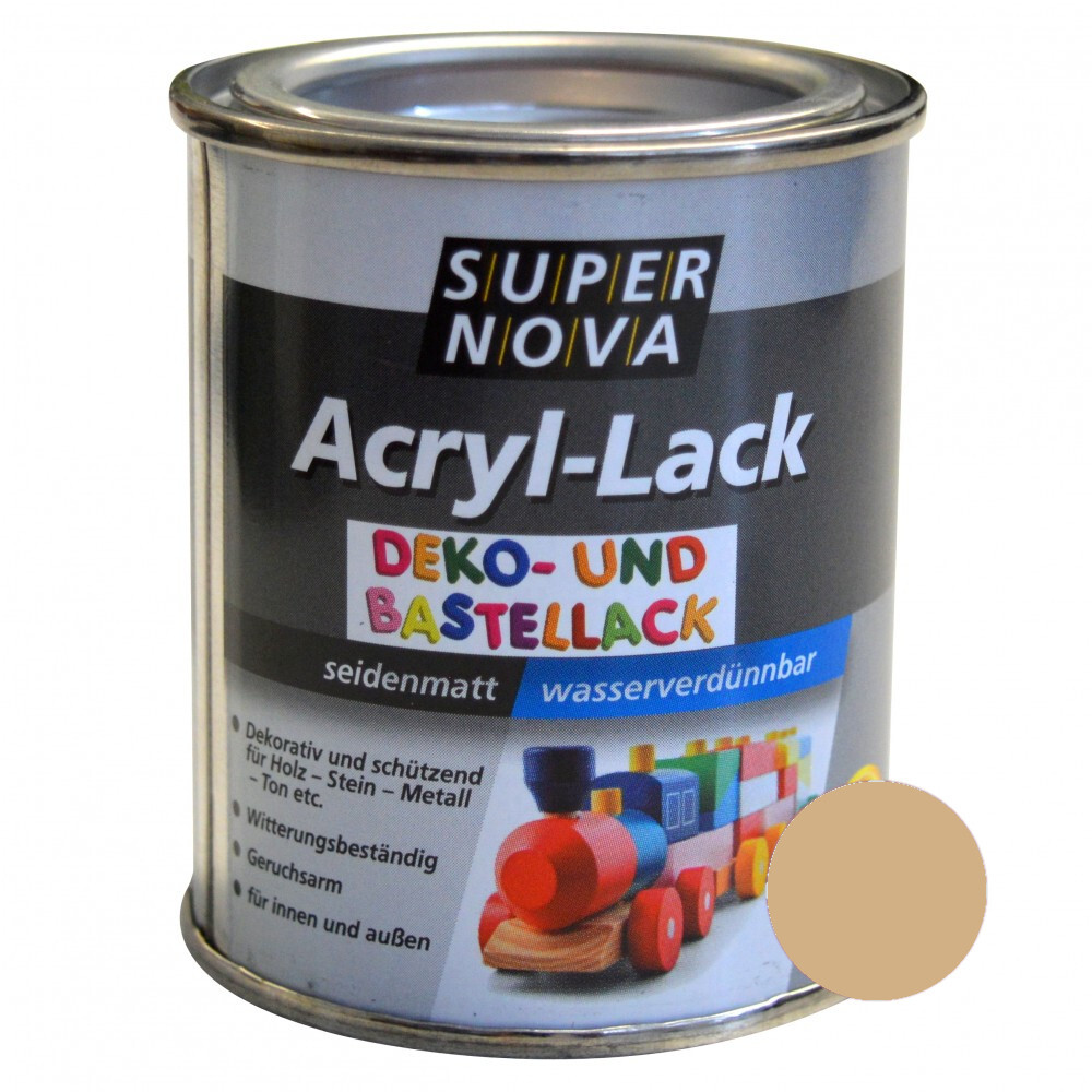 Super Nova Acryl Lack beige seidenmatt für innen und außen image number 0