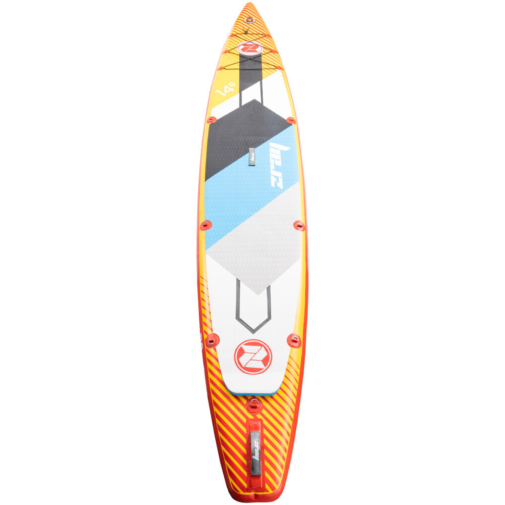 Stand-up-Paddleboard-Set Carbon in Orange mit Zubehör image number 1