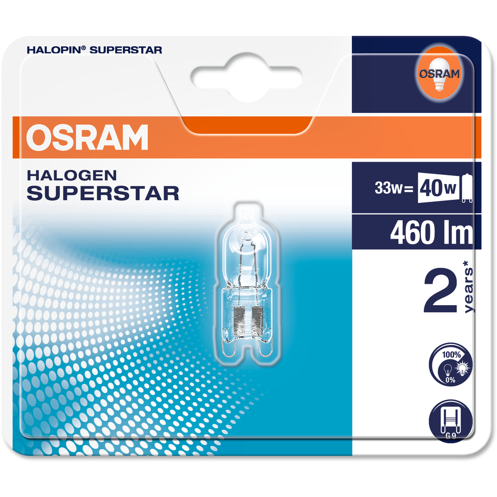 Osram HALOPIN SST 35 W 230 V G9 dimmbar image number 1