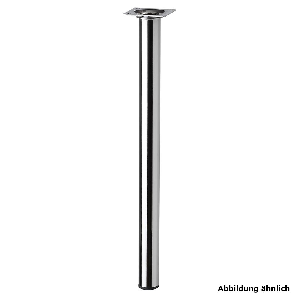 Möbelfuß POP 400 x 30 mm rund in Chrom