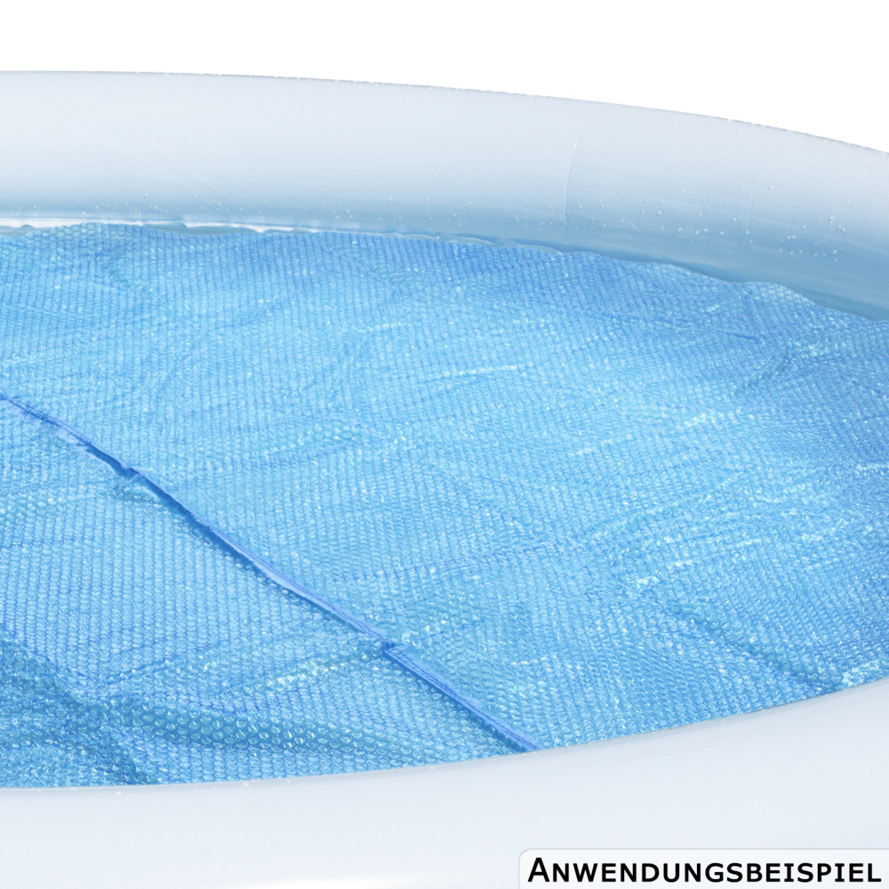 Bestway Solar-Poolabdeckung rund Ø 210 cm aus Vinyl in Blau image number 2