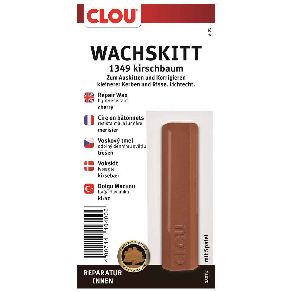 Clou Wachskitt Nr. 1349 Kirschbaum, 1 St&uuml;ck image number 0