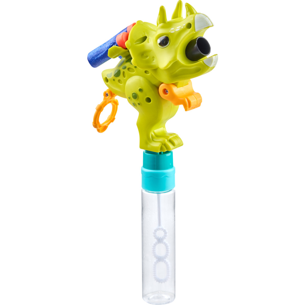 Dino-Pistole mit Seifenblasenstab, 4-fach sortiert image number 3