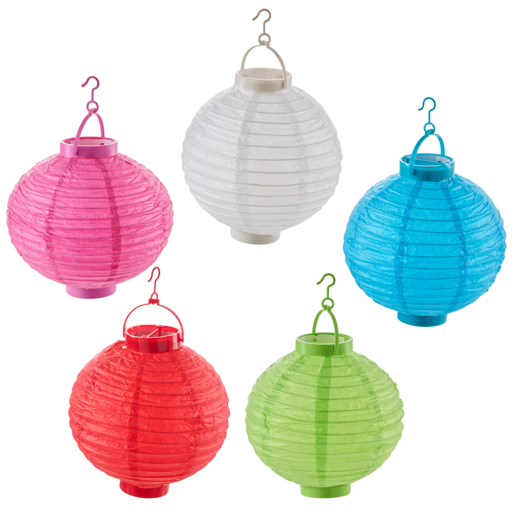 LED-Lampion in 5 Farben &Oslash;20 cm KYNAST Garden image number 1