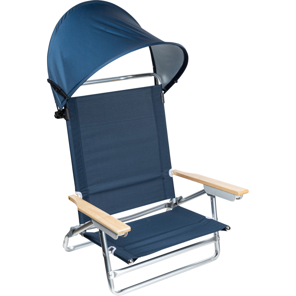Alu Strandstuhl Deluxe 78 x 64,5 x 77 cm image number 0