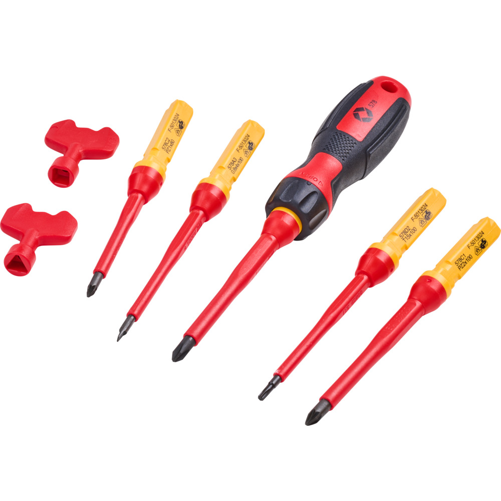 GERMANIA® VDE Schraubendreher-Set 8-teilig image number 1