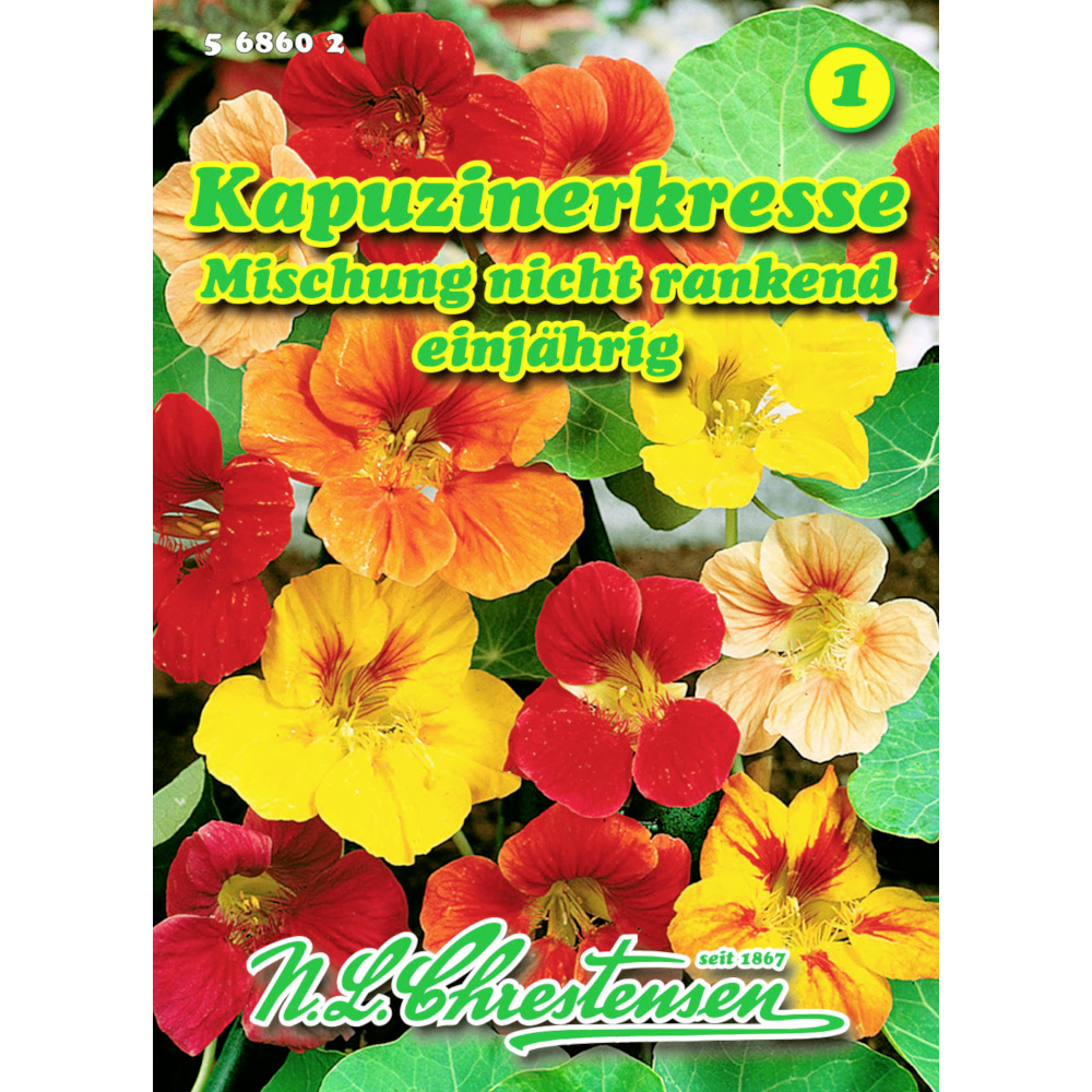 Saatgut Kapuzinerkresse Mix ca. 20 Pflanzen image number 0