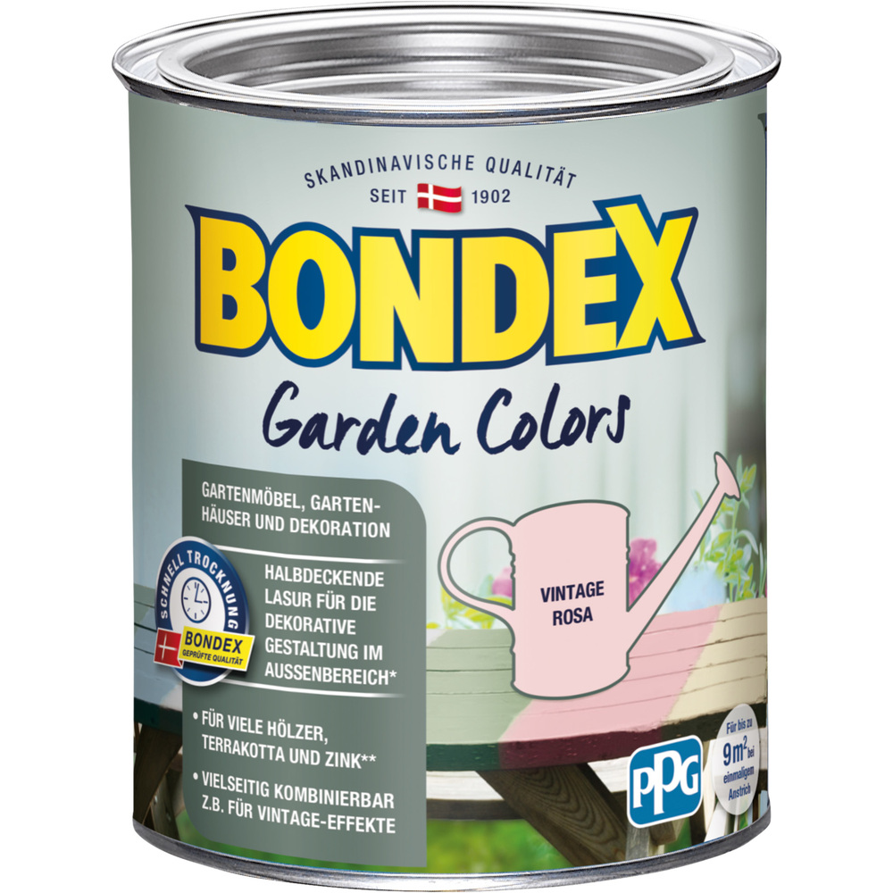 BONDEX Garden Colors Vintage Rosa 750 ml