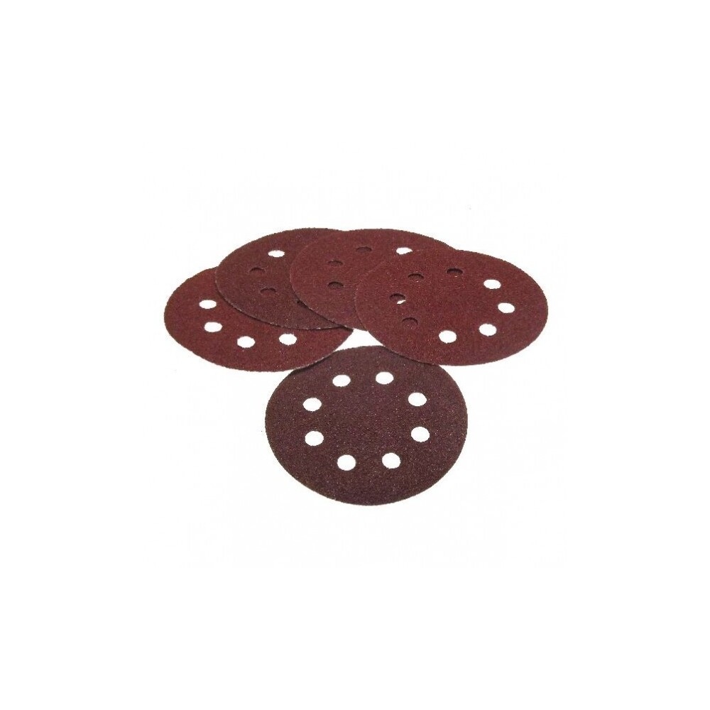 Klett Schleifpapier rund 5 Stück 125 mm mit K 80